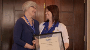 Jackie McDonald who helped create the PSW competencies